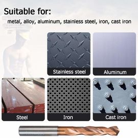 Tungsten Solid Left Hand Cut End Mills D8-20MM GR201744202646 Certification