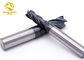 Square Mould Solid Carbide End Mill HRC65 4 Flutes With TiAlN F - Nano Coating